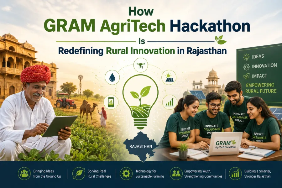 How GRAM AgriTech Hackathon Is Redefining Rural Innovation in Rajasthan